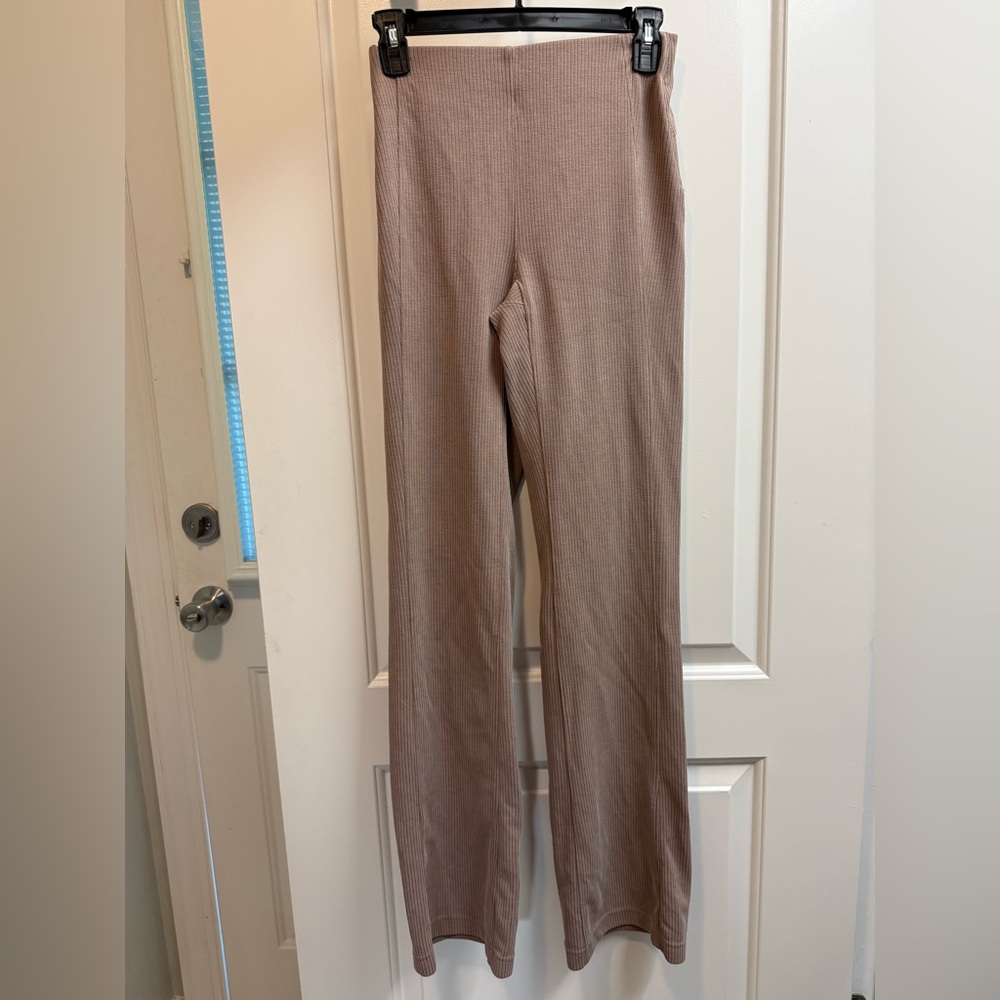 Lululemon Ribbed Tan Pants